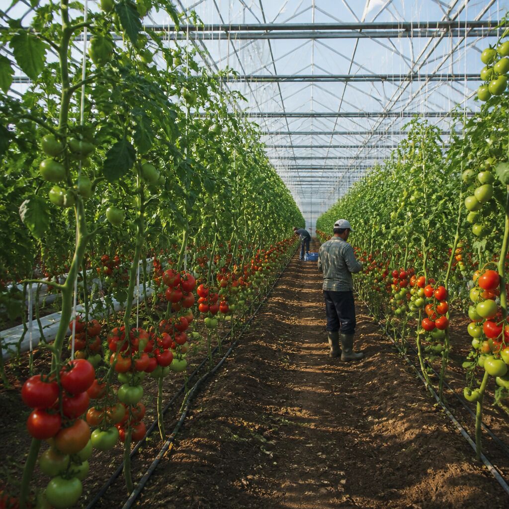 Antalya sera, topraklı üretim